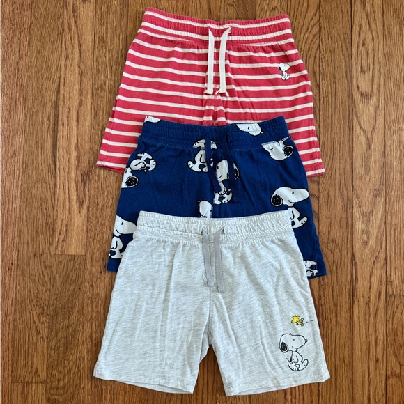 Boys bundle of 3 cotton jersey shorts - Picture 2 of 4